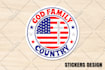 do modern simple sticker design for you