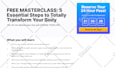 build modern websites sales funnel mailchimp landing page email campaign