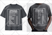 create minimalist typography and custom t shirt design