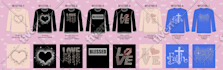 do bulk t shirt designs for merch printful and pod