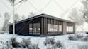 do house exterior architectural 3d modeling and rendering