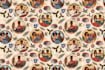 design repeat seamless pattern and textile pattern