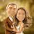 draw cartoon caricature couple from your photo