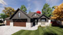 do exterior home design rendering, architectural 3d modeling, and visualization