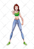 do a digital cartoon illustration