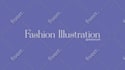 create custom fashion illustrations and croquis for you