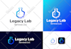 do creative high tech, crypto security and technology logo
