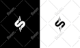 design simple monogram logo for esports, twitch, gaming