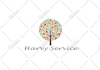 do modern mango tree minimalist logo for you in one day