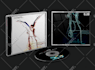 make realistic digipak cd case mockup