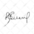 create an handwritten signature or autograph logo