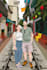 draw a flat minimalist illustration faceless from your photo