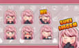 create chibi emotes or badges for twitch, discord, youtube