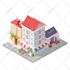 do isometric props, art, illustration