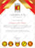 create professional diploma, award, gift certificate design for you