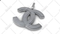 design hip hop silver pendants for printing