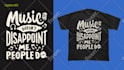design custom hand lettering and typography for tshirt