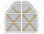 make 2d cad designer, iron door, grill, and pergola