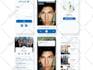 do mobile app ui ux design mockup in figma or make mobile app design prototype