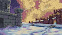 draw pixel art background for you