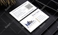 design professional luxury business card with qr code