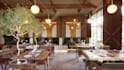 do restaurant interior design, cafe, coffee shop and 3d rendering