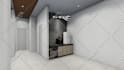 visualize apartment buildings, exterior 3d rendering