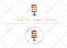 make candy, sweets, chocolate, cakes and bakery logo design