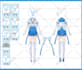 draw professional live2d vtuber character model art ready to rig