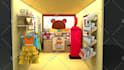 do 3d saloon, spa, barber shop , booth, stand, kiosk design