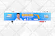 design banner youtube  real estate ,finance,fitness,minimalist ,beauty,business