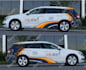 professional car wrap, racing car wrap, vehcile wrap food truck