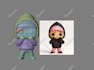 do 3d character modeling and texturing for games,animation,3d printing