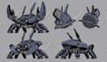 design awesome custom mecha, cyborg and robot character