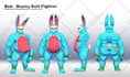 create a detailed character reference sheet