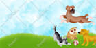 watercolor children book illustration