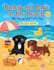 draw children story book illustrations with layout design