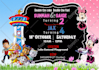 design kids birthday invitations in any disney or cartoon theme