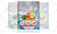 design an elegant restaurant flyer and menu
