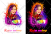 create unique watercolor t shirt design for amazon merch and pod