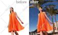 change image background and color change anything