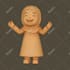 sculpt 3d model, dnd character, statue, toys for printing
