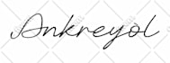 design artistic handwritten signature logo or autograph