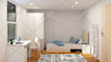 do bedroom interior design kitchen, living room rendering