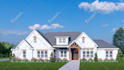 create a photorealistic architectural 3d rendering