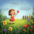create awesome childrens story book illustration