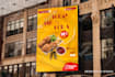restaurant menu, food menu and digital menu screen