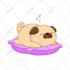 create cute vector illustration