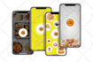design splash screens or launch screen for mobile app
