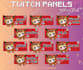 draw you original twitch info panel art
